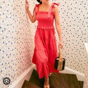 NWT Tuckernuck x Pomander Place Poppy Red Alannah Dress